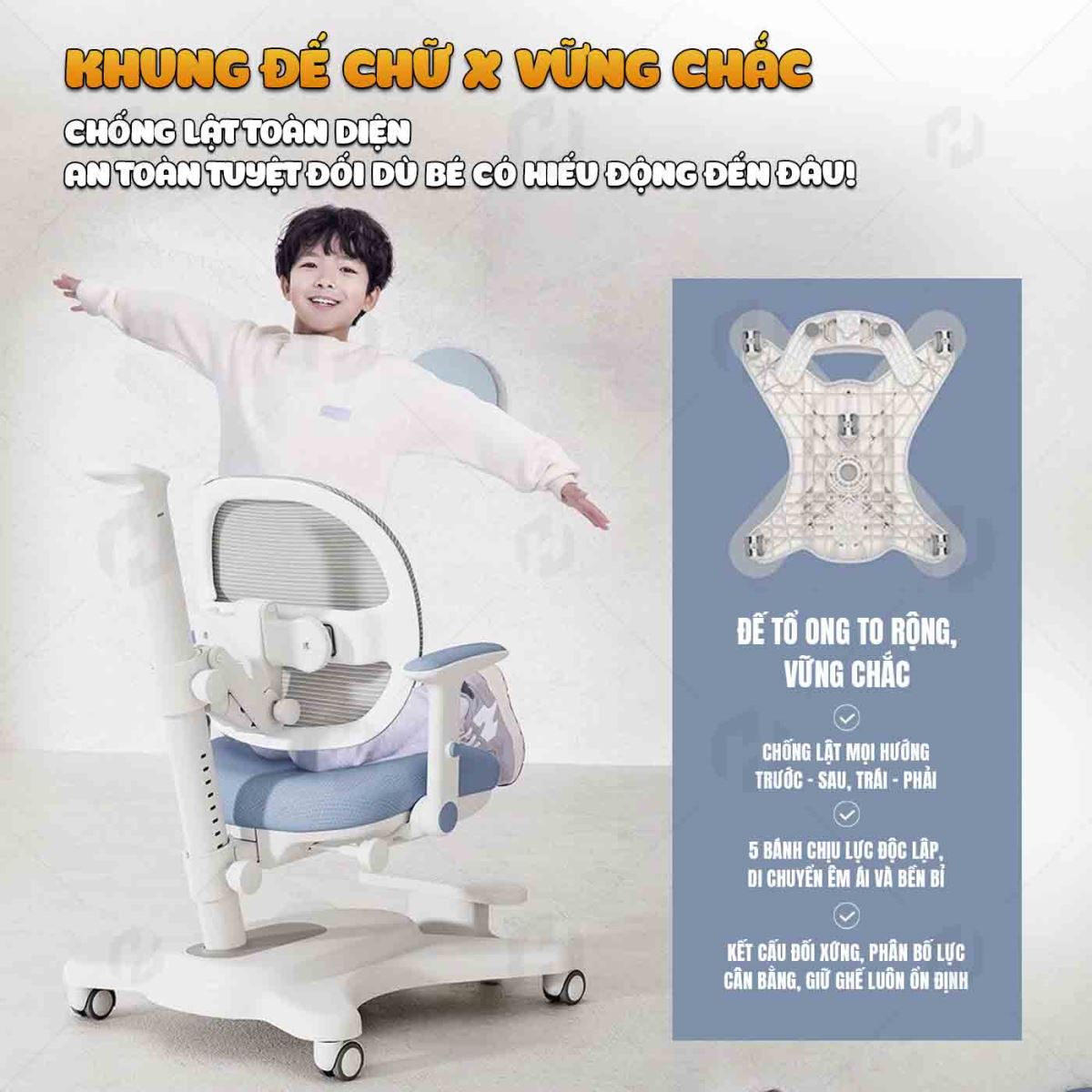 Ghế chống gù lưng Zx04