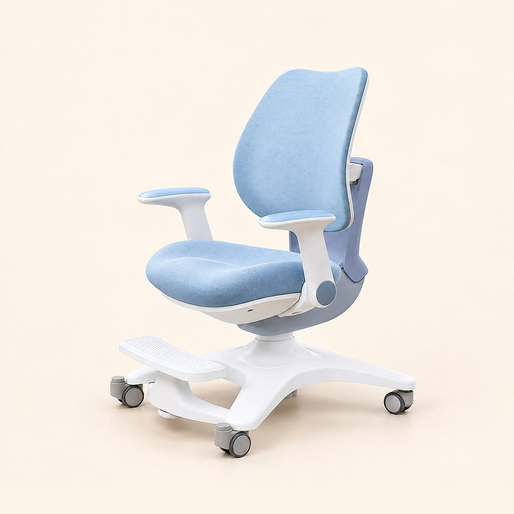 Ghế học sinh chống gù tựa lưng lưới HTDkids Q7